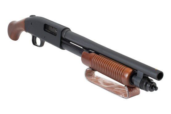 Mossberg 590 Night Stick pump action shotgun with 14 inch barrel